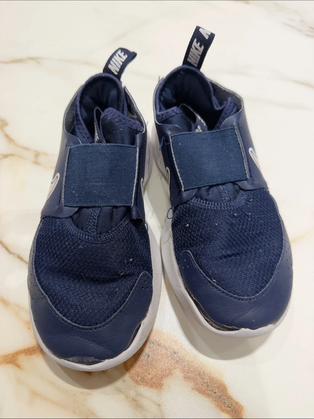Nike Kids Navy Blue Slip-On Sneakers